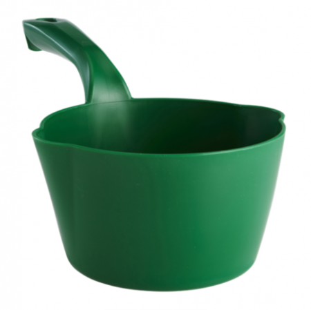 Brutarie, Patiserie - Ustensile - Scafa Rotunda gadata 1 Litru, Material Plastic Verde Ø 15.5 cm