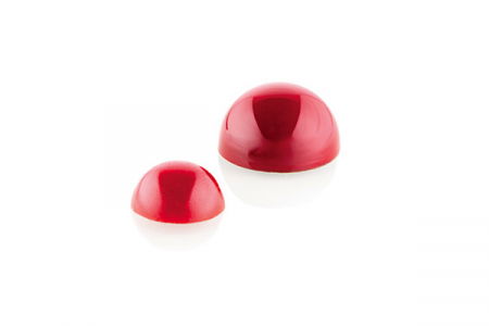 Semisfere Ciocolata Ø 3.1 x H 1.6 cm - Kit Matrita Policarbonat + silicon, 24 cavitati (CH013) [2]