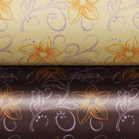 Set 24 Folii Transfer Ciocolata 4 Modele Flori si Fluturi 30 x 40 cm [4]