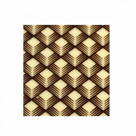 Folii Transfer Decoruri Ciocolata - Set 30 Folii Transfer Decor Ciocolata Alba si Maro, 34 x 26.5 cm