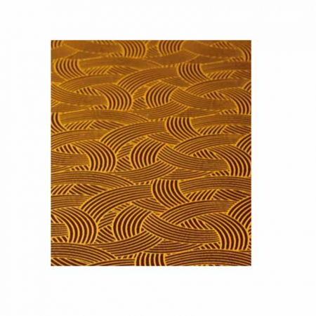 Folii Transfer Decoruri Ciocolata - Set 30 Folii Transfer Decor Ciocolata cu Lapte si Auriu, 34 x 26.5 cm