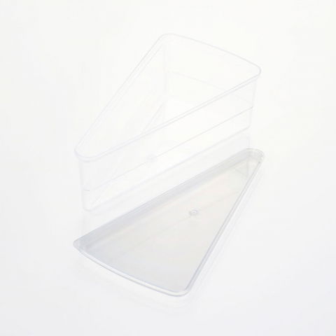 Accesorii Tort, Candy Bar, Bufet - Capace Pahare Triunghi - Felie de Tort, 13.6 x 7.1 x H 0.5 cm, Set 100 Buc