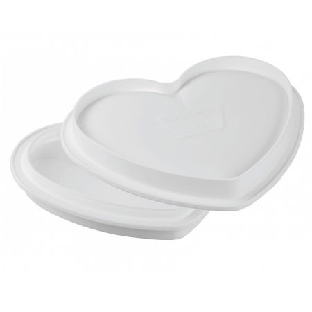 Set Tarte Inima 20.5 x 19 x H 2 cm, 1 Rama Microforata + Forma Silicon 460 ml [4]