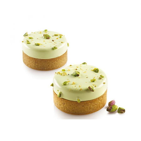 Set Tarte Ø 7 cm Klassik, 6 rame Microforate + Forma Silicon 6 cavitati [3]