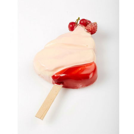 Set Tava si 4 Matrite Silicon Inghetata pe bat Honolulu 8 cavitati, 100 ml [2]