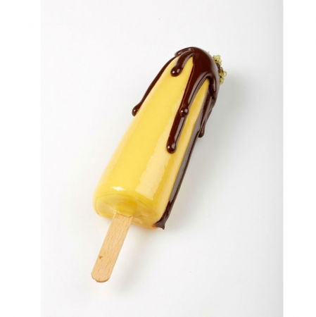 Set Tava si 4 Matrite Silicon Inghetata pe bat Ipanema 12 cavitati, 70 ml [3]