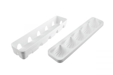 Smochina 3D, Ø6.7xH7.35 cm - Forma Silicon Monoportii, 5 cavitati [2]