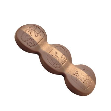 Ciocolaterie - Matrite, Ustensile - Snack Ciocolata 11 x 3.7 x H 1 cm - Matrita Policarbonat Maya, 6 cavitati