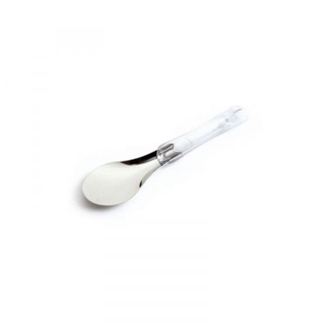 Ustensile Inghetata, Gelaterie - Spatula Inox Inghetata L 25 cm, Maner Silicon Transparent