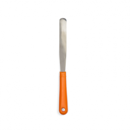 Spatule, Palete - Spatula Nivelare Dreapta din Inox cu Maner Plastic, Lama L 13 x 2.2 cm