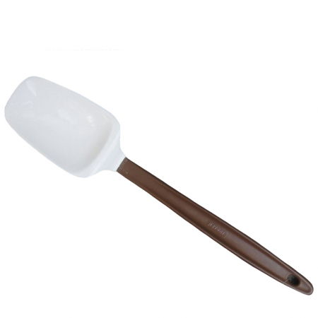 Spatule, Palete - Paleta - Spatula Tip Lingura din Silicon cu Maner Plastic Rigid, Temp. Max. 220 ⁰C, L 38 cm