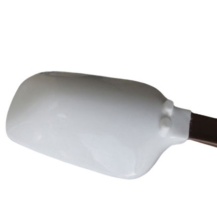 Spatule, Palete - Paleta - Spatula Tip Lingura din Silicon cu Maner Plastic Rigid, Temp. Max. 220 ⁰C, L 38 cm