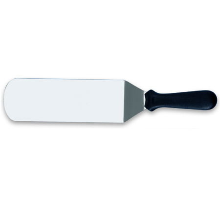 Spatule, Palete - Spatula Unghiulara din Inox cu Maner Plastic, Lama Rigida L 21 x 7.5 cm