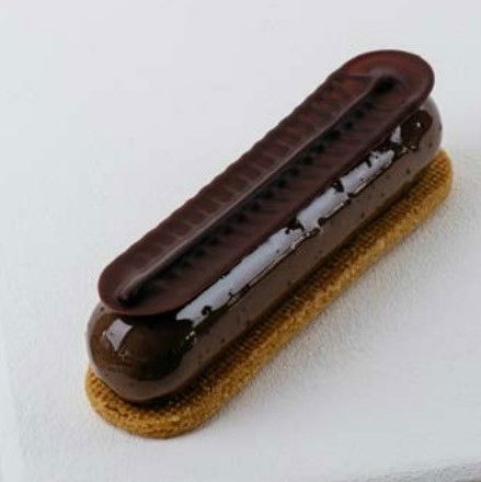 Ustensile Diverse Ciocolaterie - Spatule Inox Decor Ciocolata - Ecler model, 12x2.5 cm, 6 tije