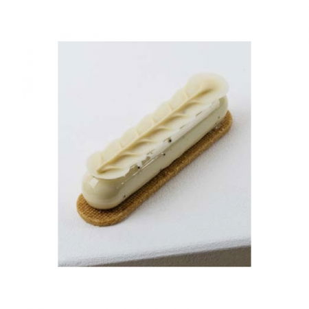 Ustensile Diverse Ciocolaterie - Spatule Inox Decor Ciocolata - Ecler model, 12x2.5 cm, 6 tije