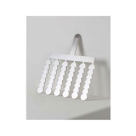 Ustensile Diverse Ciocolaterie - Spatule Inox Decor Ciocolata - Ecler model, 12x2.5 cm, 6 tije