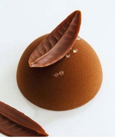 Ustensile Diverse Ciocolaterie - Spatule Inox Decor Ciocolata - Fulg model S, H 6 cm, 8 tije