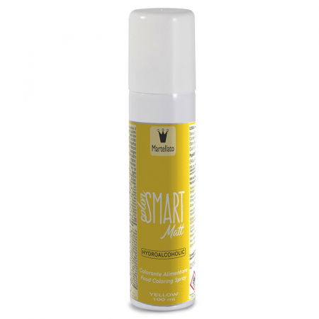 Coloranti Spray Liposolubili - SPRAY Galben - Colorant Alimentar Liposolubil fara E171, 100 ml