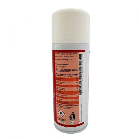 Coloranti Spray Catifea - SPRAY VELVET - Colorant Alimentar Cirese Negre fara E171, 400 ml