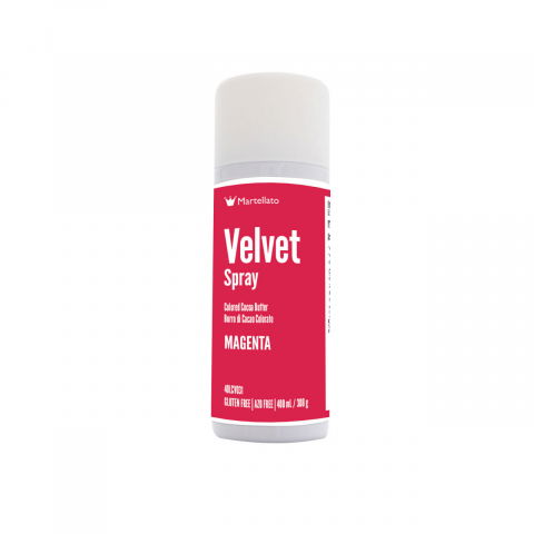 Oferta Cantitate - SPRAY VELVET - Colorant Alimentar Magenta fara E171, 400 ml