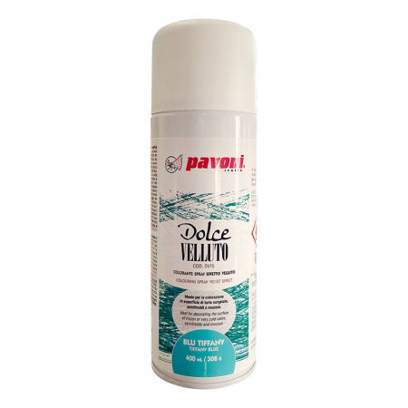 Coloranti Alimentari - SPRAY VELVET - Colorant Alimentar Turcoise fara E171, 400 ml