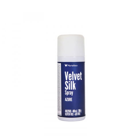 Coloranti Alimentari - SPRAY VELVET Silk - Colorant Alimentar Albastru, 400 ml