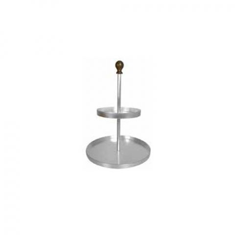 Suporturi Bufet, Candy Bar - Suport Bufet, Candy Bar FINGER FOOD, Ø 20-13 x H 32 cm, Aluminiu si Bronz