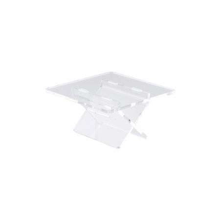 Suporturi Bufet, Candy Bar - Suport Bufet Plexiglas Transparent 25 x 25 x H 14 cm