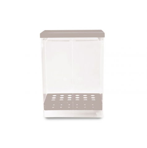 Cofetarie - Ustensile - Suport Expunere Conuri Inghetata, Transparent, 41 x 20.5 x H 56.4 cm
