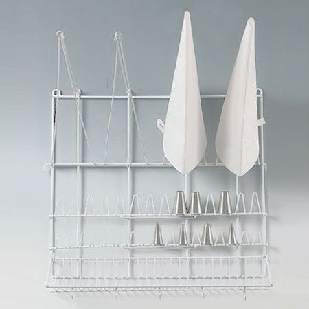 Posuri Decorare - Suport Perete Posuri si Duiuri, Inox, 51 x 56 cm