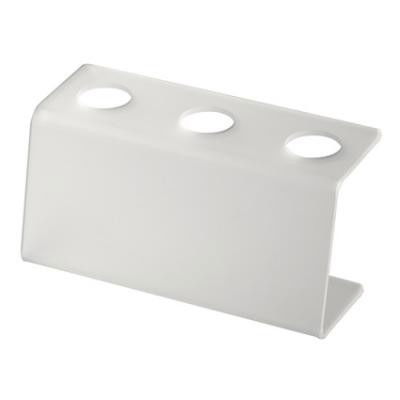 Cofetarie - Ustensile - Suport Servire 3 Conuri Inghetata, Plexiglas Satinat, 21x9xH11cm