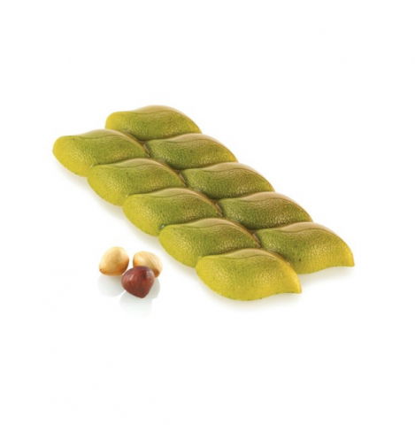 Matrite Tablete, Batoane, Snack Ciocolata - Tablete Ciocolata 14.3 x 6 x H 1.3cm - Matrita policarbonat Riflesso, 3 cavitati (CH041)