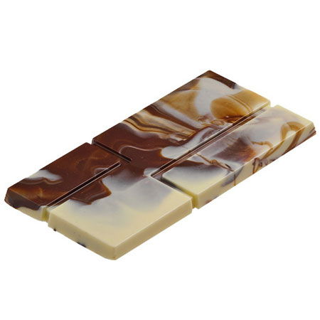 Ciocolaterie - Matrite, Ustensile - Tablete Ciocolata 15.4 x 7.4 x H 1 cm - Matrita Policarbonat Lines, 3 cavitati