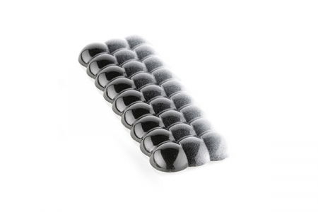 Tablete Ciocolata 15.6 x 6.1 x H 1.4 - Matrita Policarbonat Bubbles, 4 cavitati (CH011) [2]