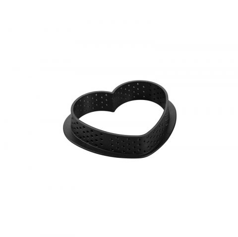 Tarte Inima 8 x 7 x H 2 cm - Rame Termoplastic Microforate, Set 8 buc [2]