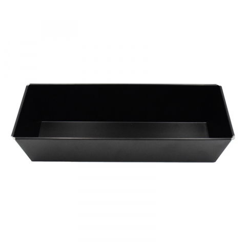 Cofetarie - Ustensile - Tava Chec / Cozonac, Otel Inox teflonat 30 x 11 x H 7 cm