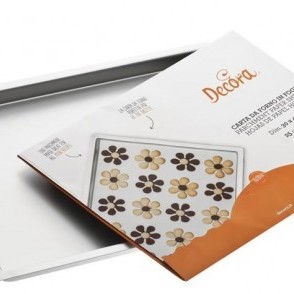 Forme, Tavi Coacere - Tava Dreptunghi Margini Drepte, 40 x 30 x H 2.5 cm, Aluminiu Anodizat