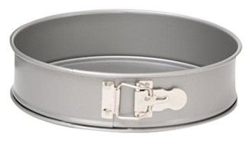 Cofetarie - Ustensile - Tava Rotunda cu Margini Drepte si Baza Detasabila, Ø 23.5 x H 7 cm, Otel Antiaderent