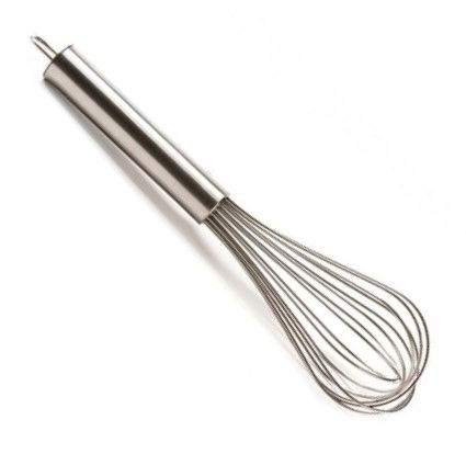 Brutarie, Patiserie - Ustensile - Tel Integal din Inox cu 16 Spire Subtiri si Agatator, L 30 cm