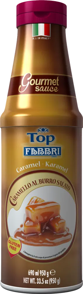 Topping - Topping Caramel Sarat Gourmet Fabbri, 950 g
