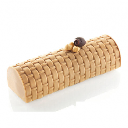 Forme de Silicon Cofetarie - Tort 3D Trunchi - Covoras Silicon Decor Vienna 25 x 18. 5 x H 0.6 cm