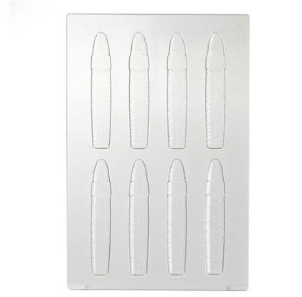 Trabuc 3D - Kit Matrite Plastic 8 Subiecte Ciocolata [2]