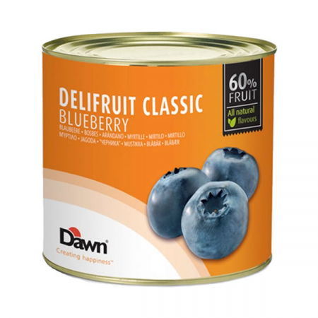 Glazuri, Napaj, Creme Cofetarie - Umplutura 60% Afine, Dawn Delifruit Classic, 2.7kg
