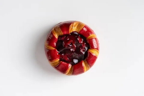 Materii Prime, Ingrediente - Umplutura Topfil cu Bucati de Visine 65% Puratos, 12 Kg