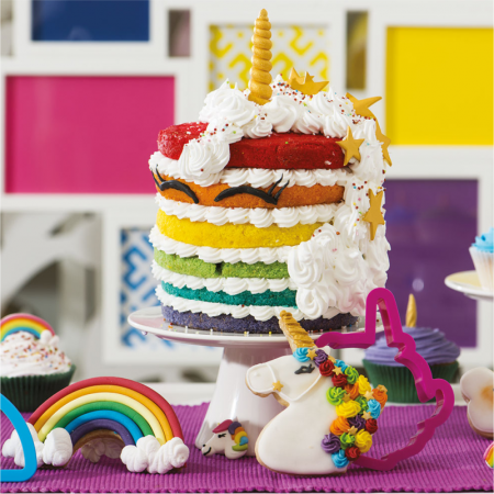 Cofetarie - Ustensile - Unicorn - Decupator Plastic 8.5 x 10 x H 2.2 cm