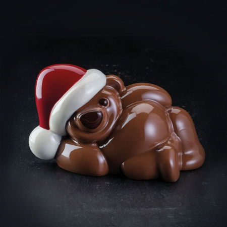 Ciocolaterie - Matrite, Ustensile - Ursulet 3D 18.5x11xH10.6 mm - Kit Matrite Plastic 1 Subiect