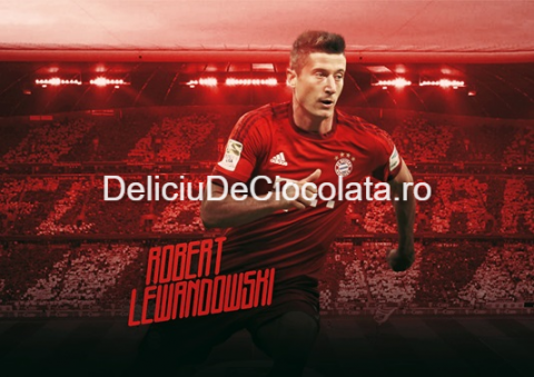 Fotbal, Sport - Vafa imprimata Fotbal Lewandowski Model 1, A4