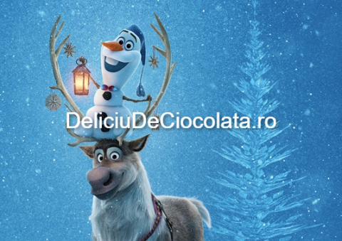 Decoratiuni Comestibile, Decor Tort - Vafa imprimata Frozen Model 2, A4