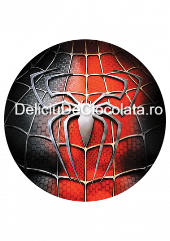 Personaje Celebre si Cinema - Vafa imprimata SpiderMan Model 5, Ø 20 cm