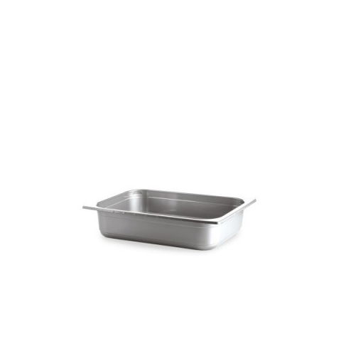 Ustensile Inghetata, Gelaterie - Vascheta Plastic Inghetata 5.5 L, 25 x 36 cm x H 8 cm, Argintiu, Set 100 buc